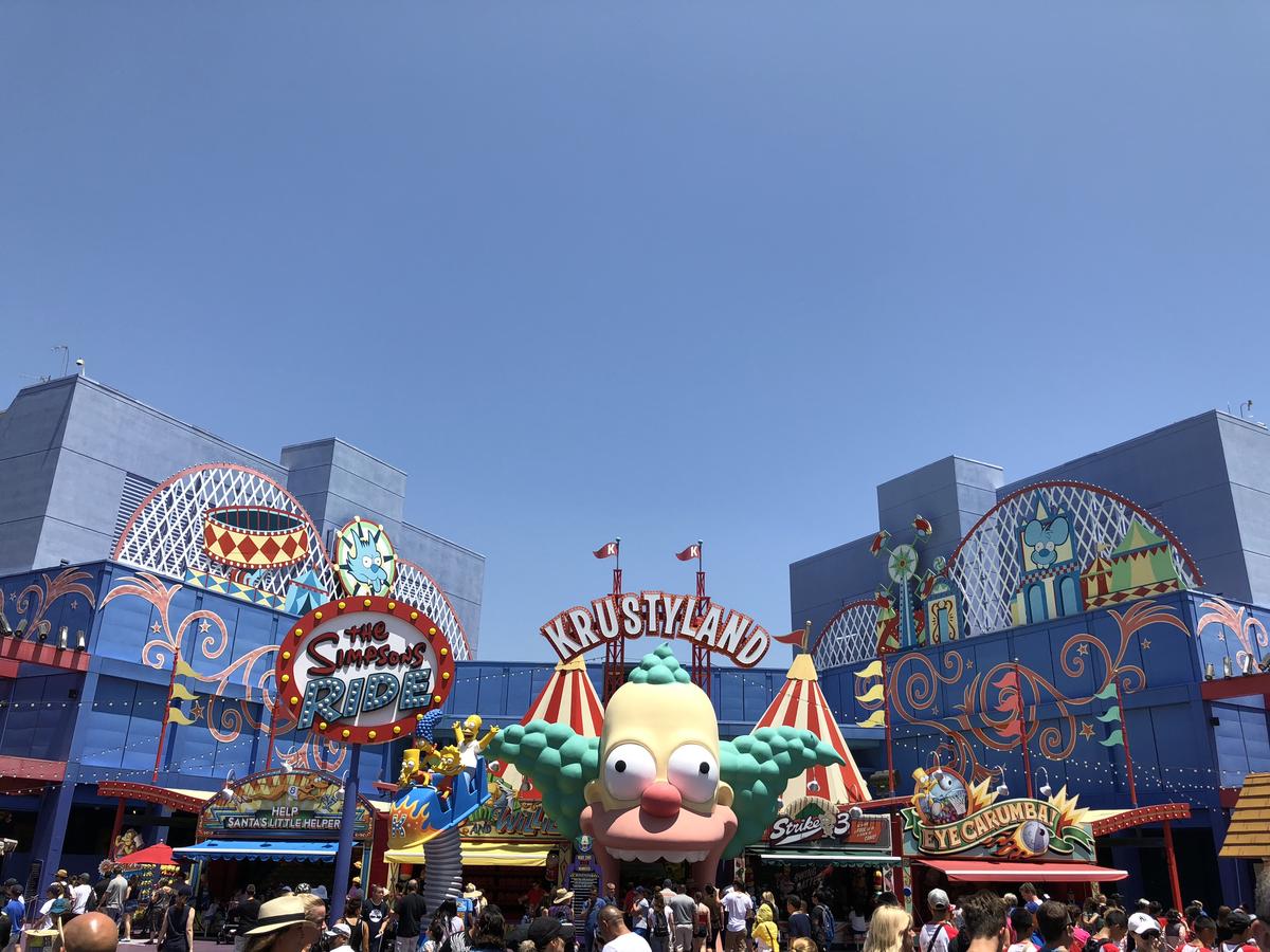 ユニバーサル・スタジオ・ハリウッド シンプソンズ・ライド