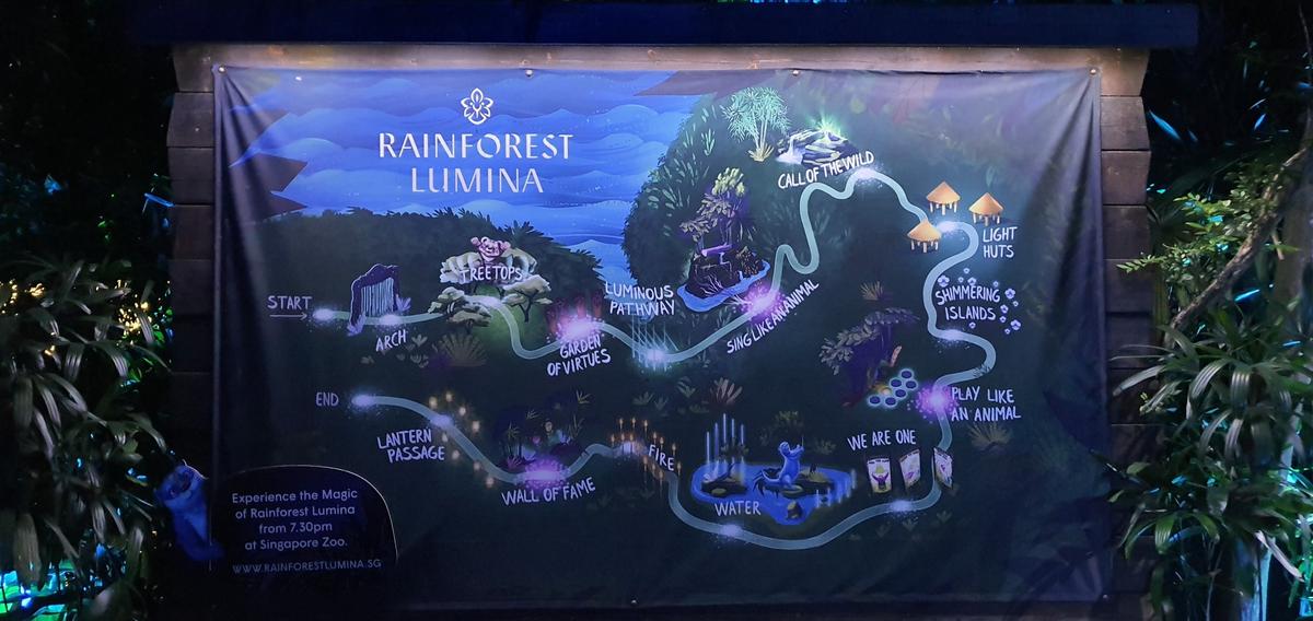 Rainforest Lumina At Singapore Zoo Admission Ticket In Singapore