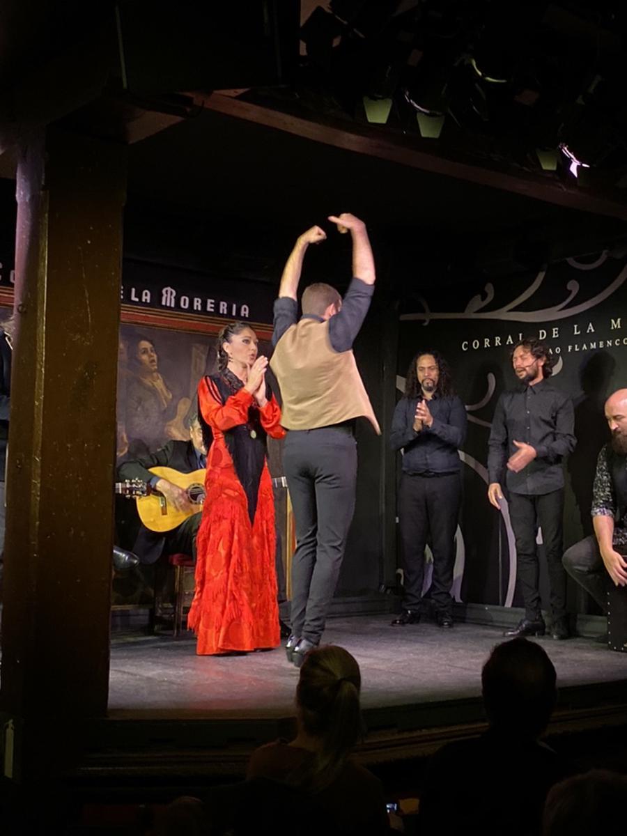 Flamenco Show At Corral De La Moreria Madrid