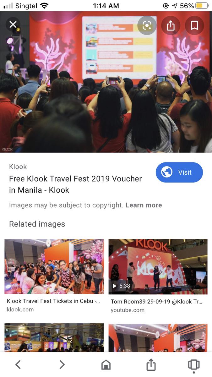 Klook Travel Fest Singapore Entrance Pass Klook Us