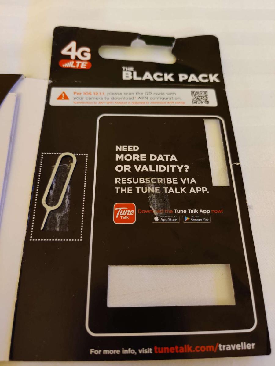 Tune Talk 4g Prepaid Sim Card My Sg Delivery For 7 Countries Klook Malaysia