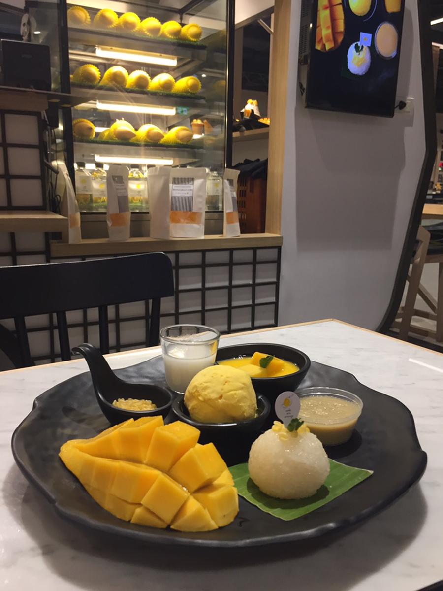 Mango Desserts At Make Me Mango In Bangkok