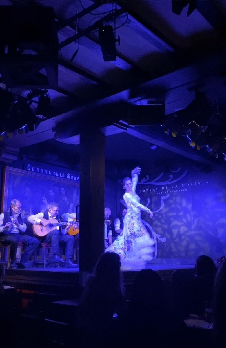 Flamenco Show At Corral De La Moreria Madrid