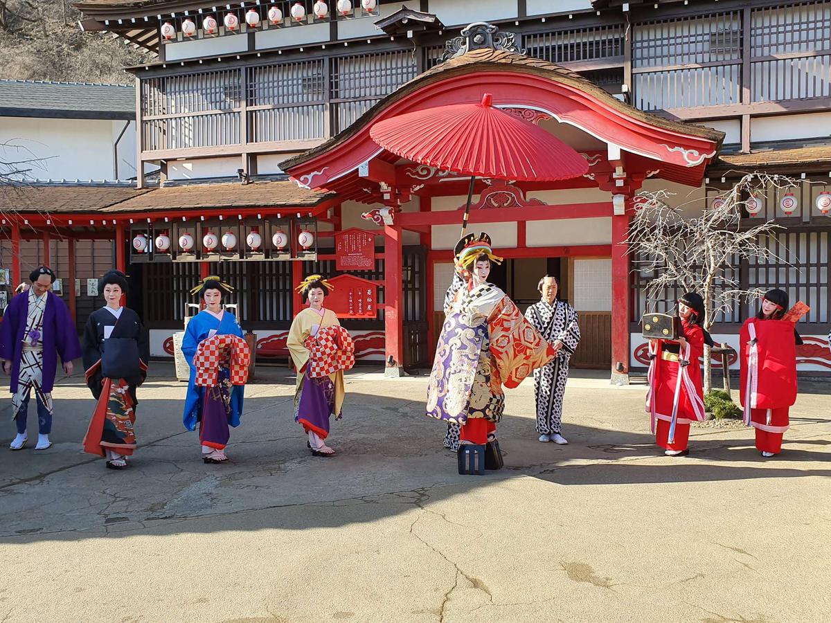江戸ワンダーランド 日光江戸村 花魁道中