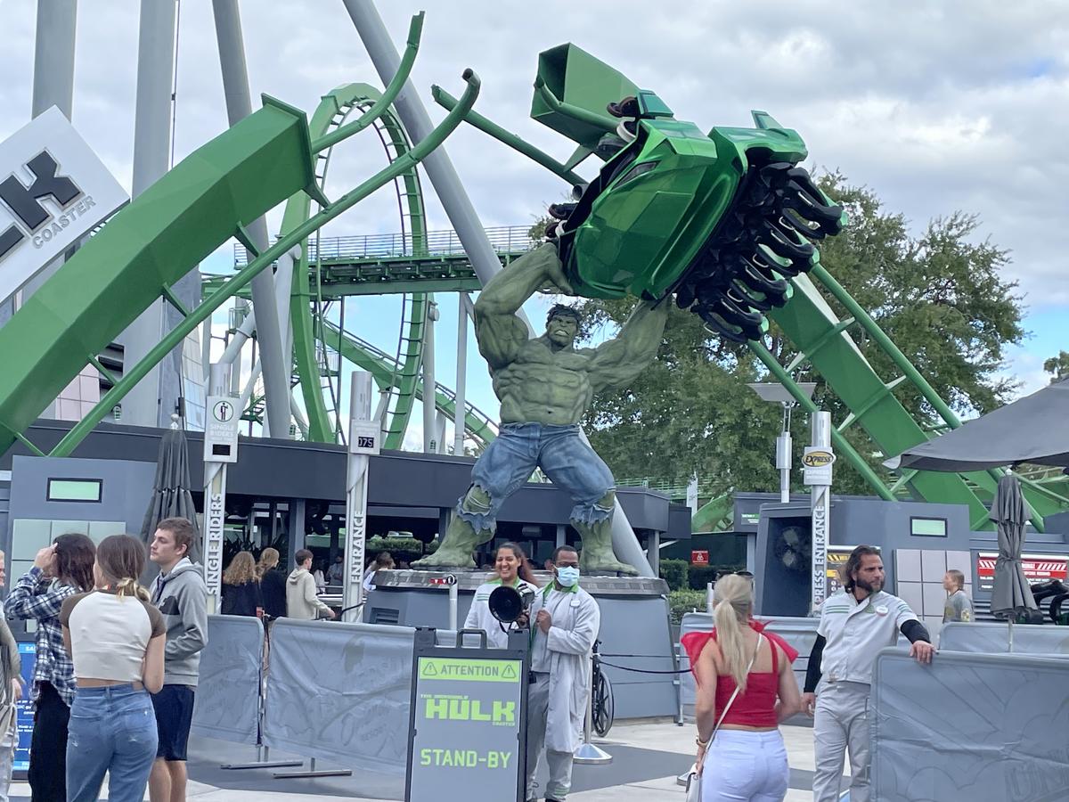 US UOR ザ・インクレディブル・ハルク・コースター