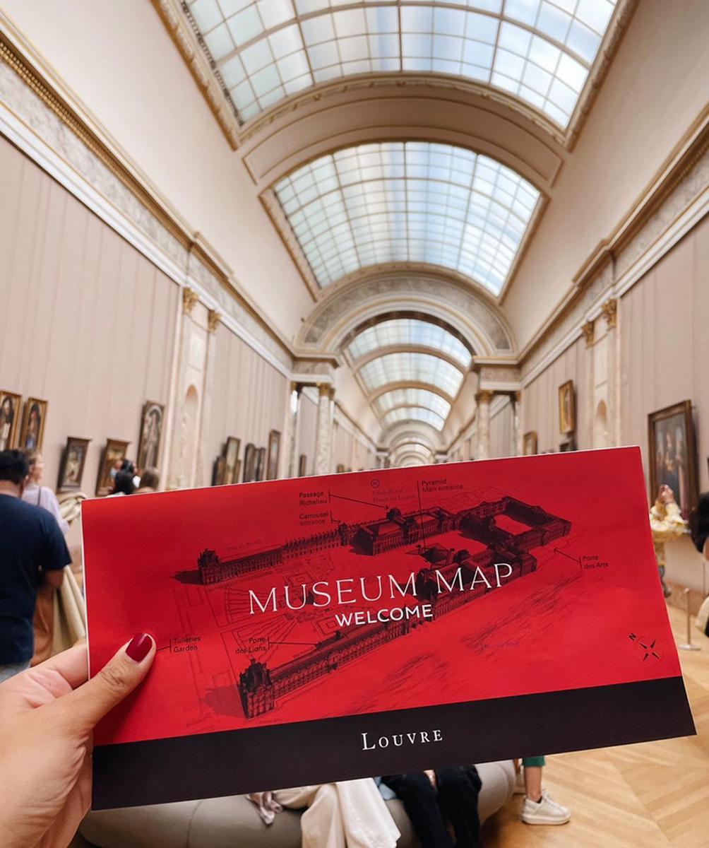 ルーブル美術館　地図