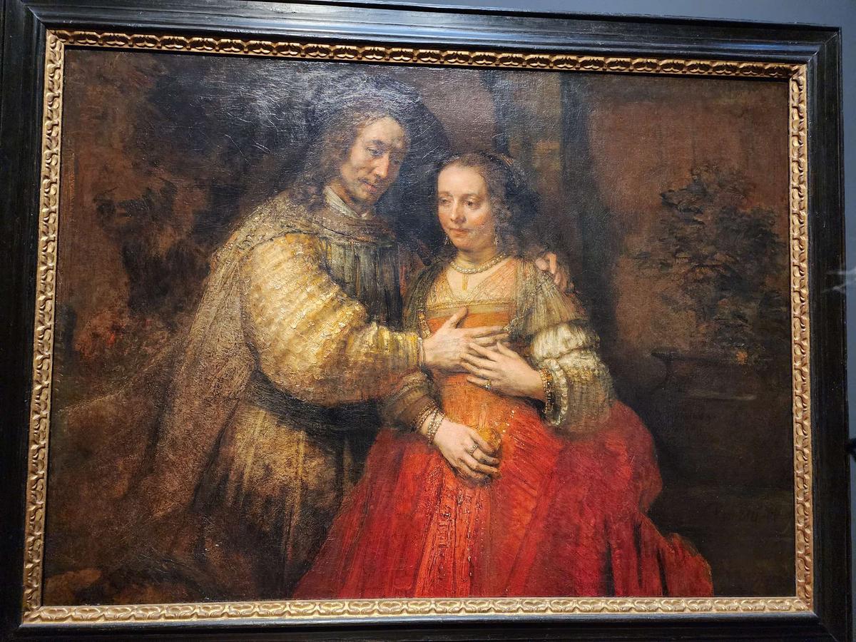 アムステルダム国立美術館 レンブラント・ファン・レイン　ユダヤの花嫁