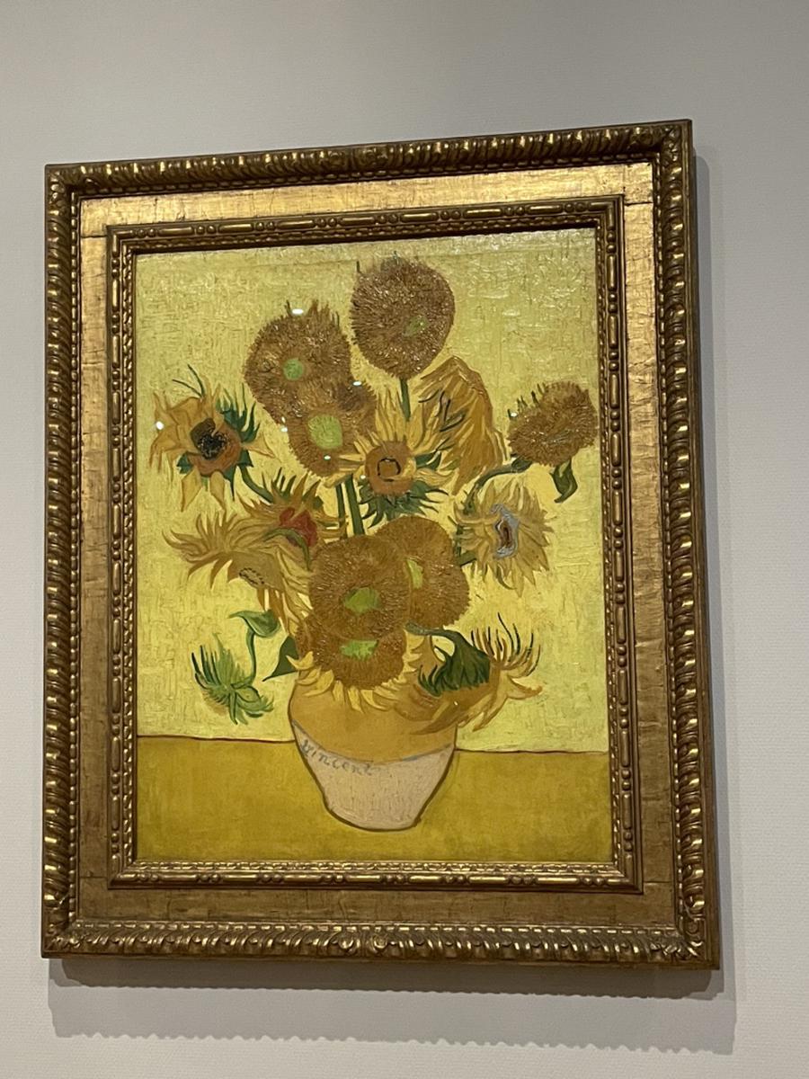 アムステルダム ゴッホ美術館　ひまわり