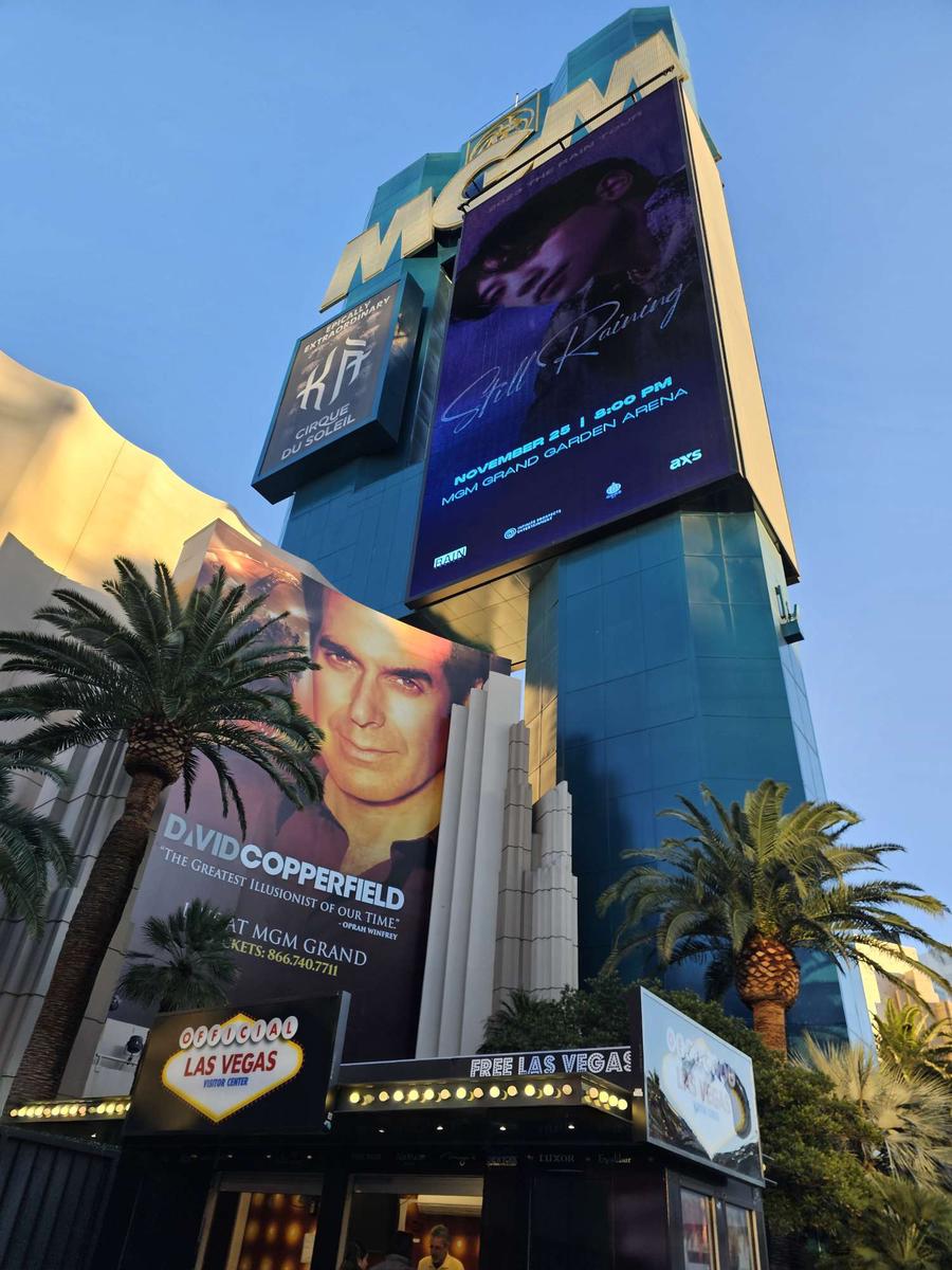 US ラスベガス デビットカッパーフィールド マジックショー